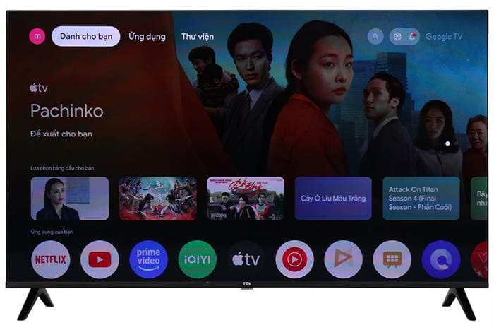 Google Tivi QLED TCL AI FHD 43 inch 43S5K